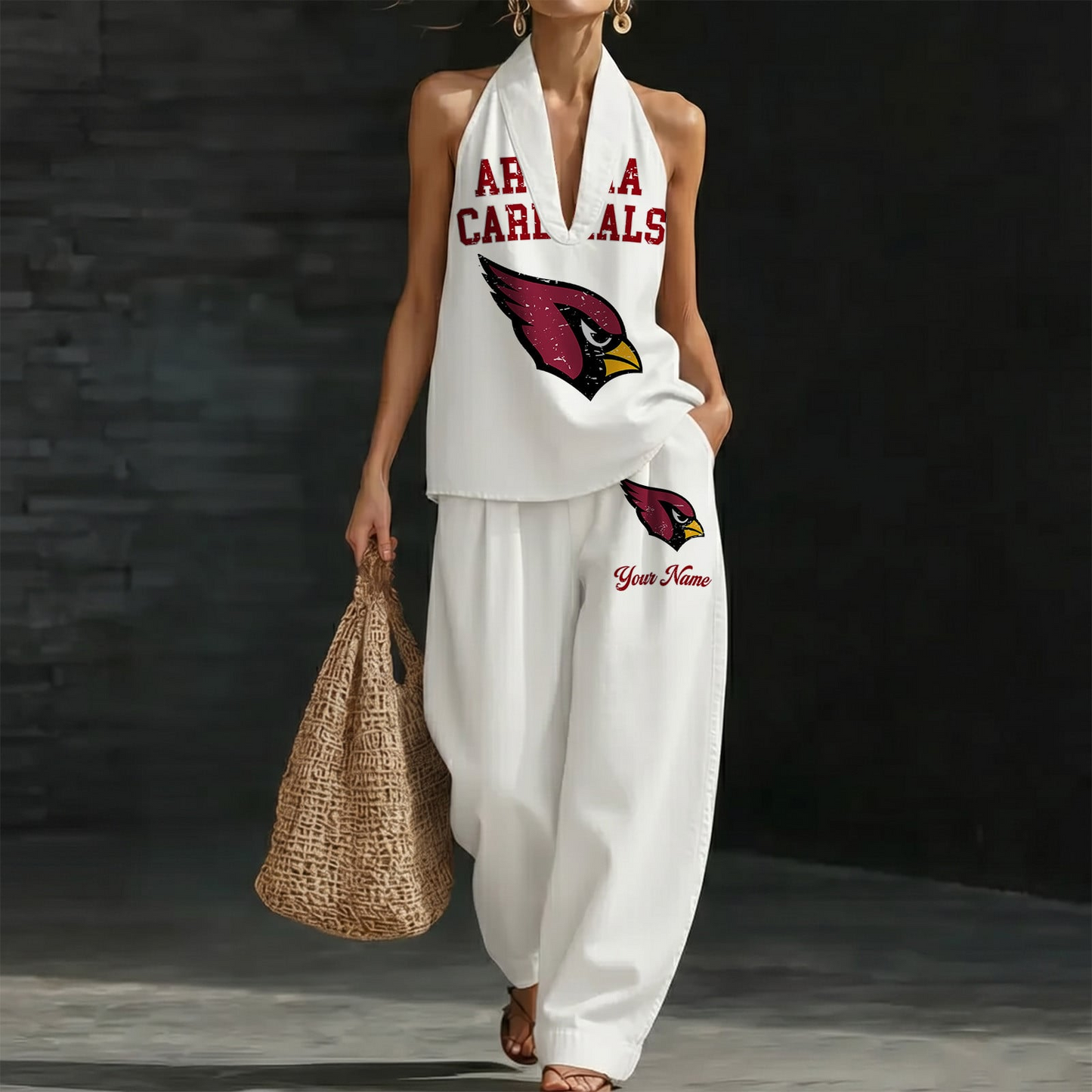 ARI x NFL Women's Vintage Washed Denim Suit DATND TANTD 030626
