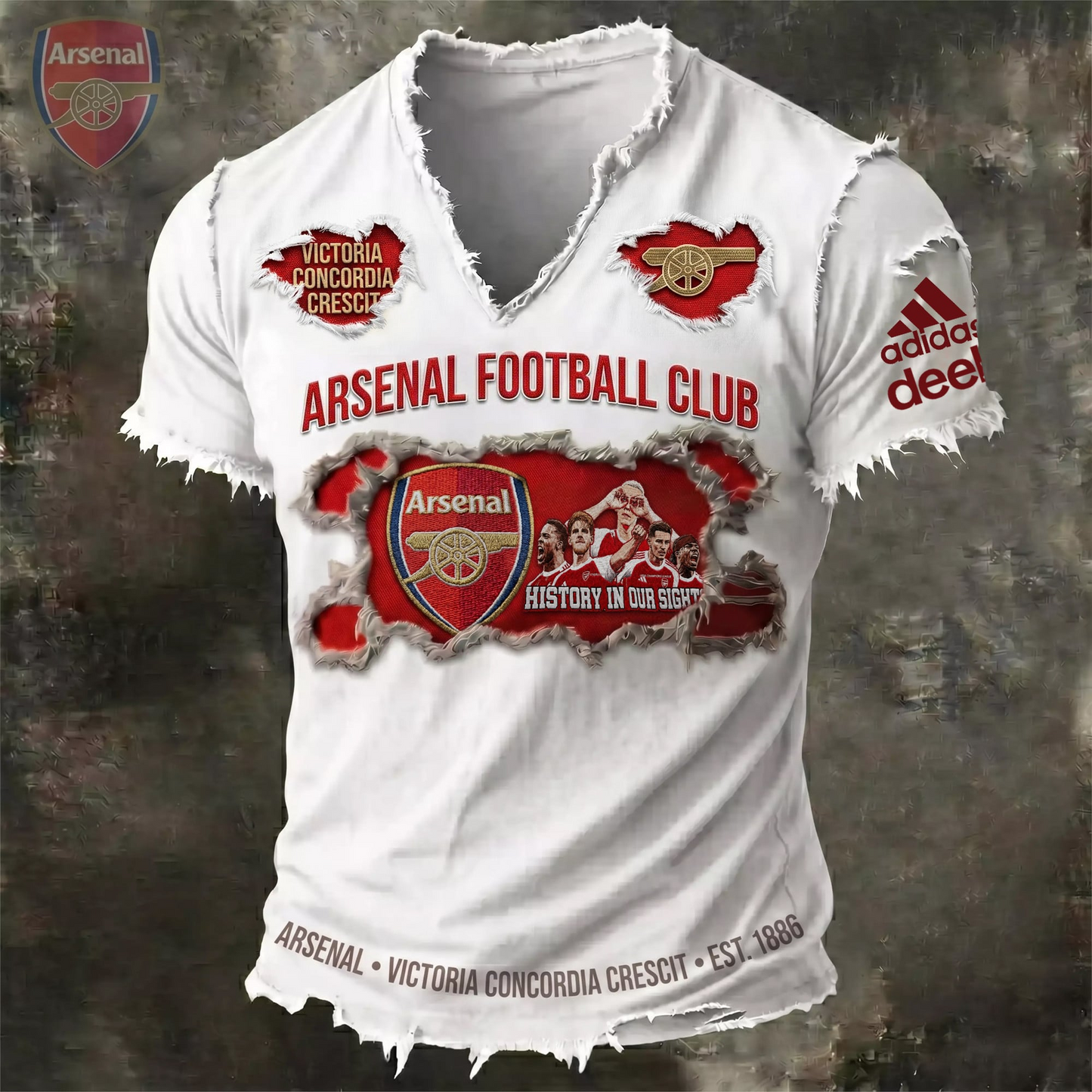 ARS F.C Premier League Champions Premium Shirt V5 205 DatND DVT