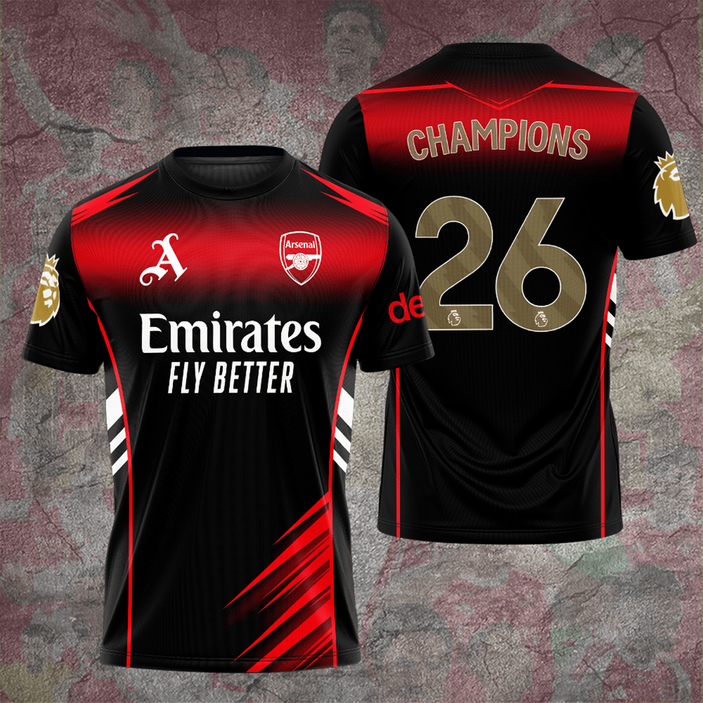 ARS x EPL Champions 3D Aparael V3 DATND TANTD 200526