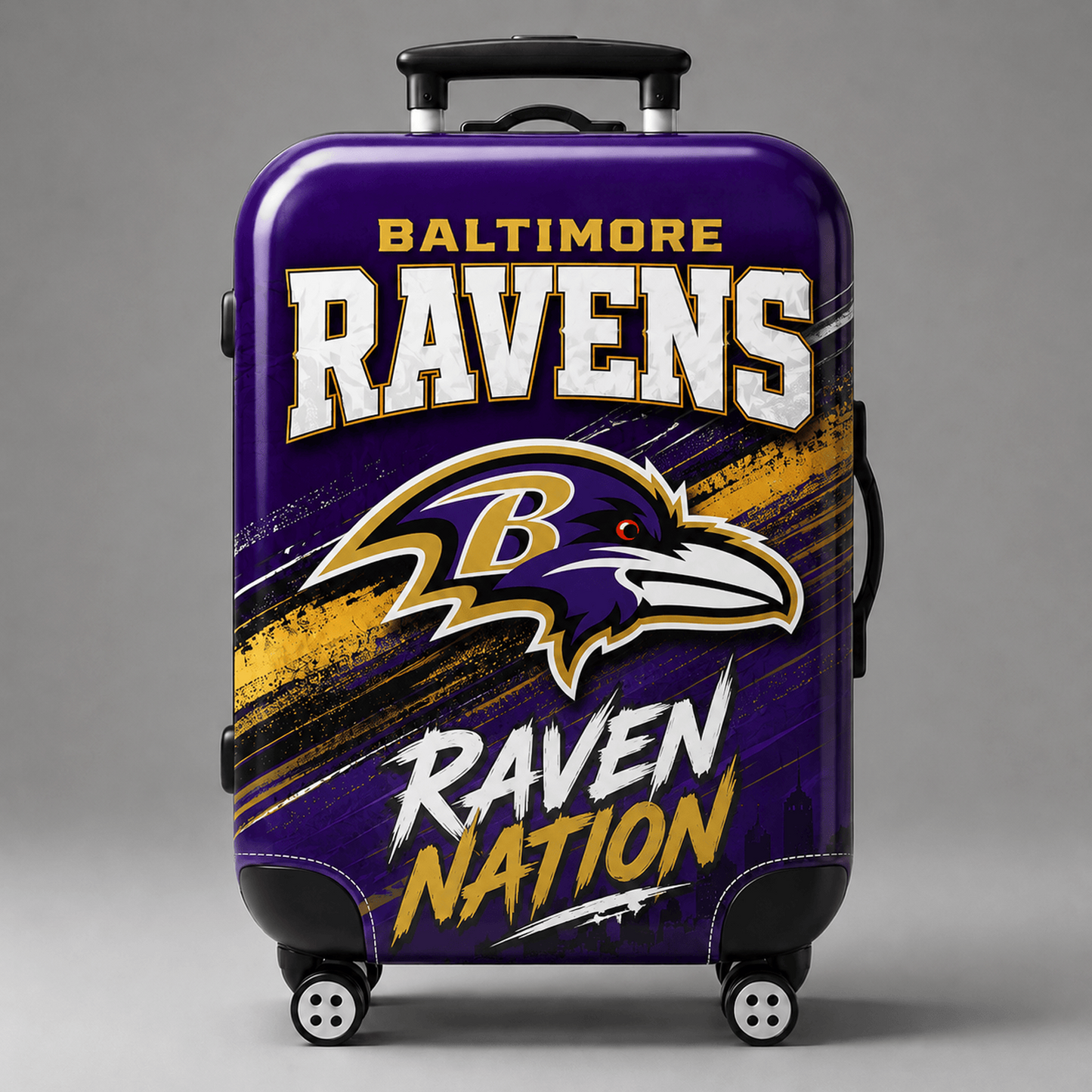 BAL Premium NFL Game Day Football Fan Luggage Cover 1706