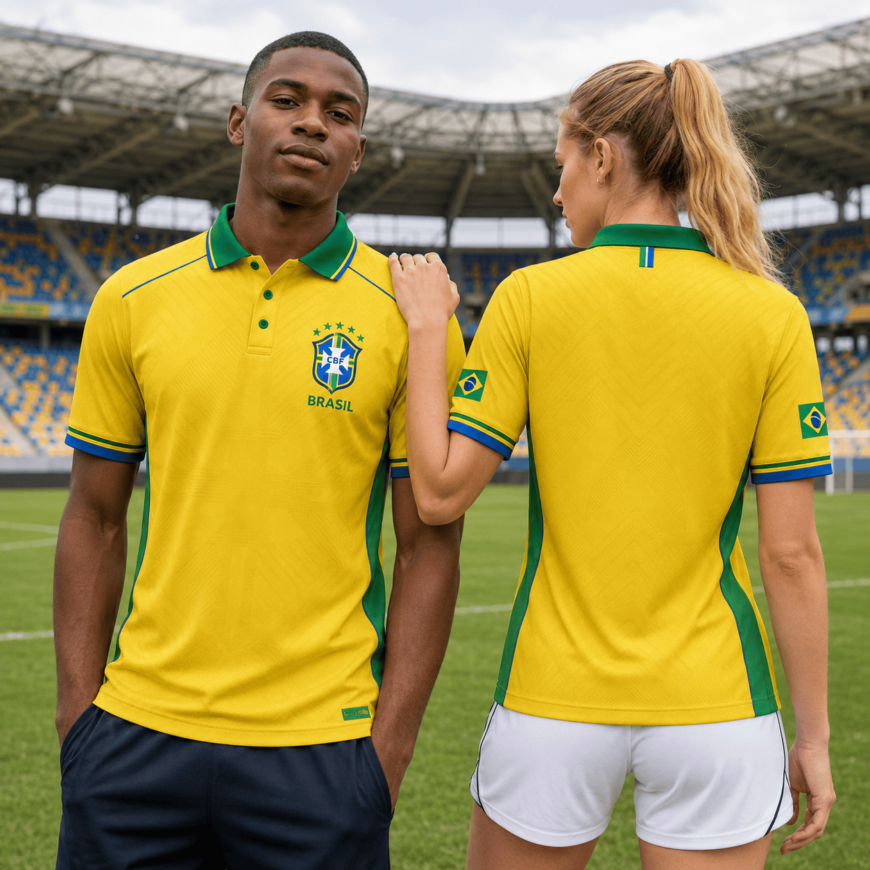 Brazil Premium WC26 Polo Shirt 0805 V2 DatND DVT