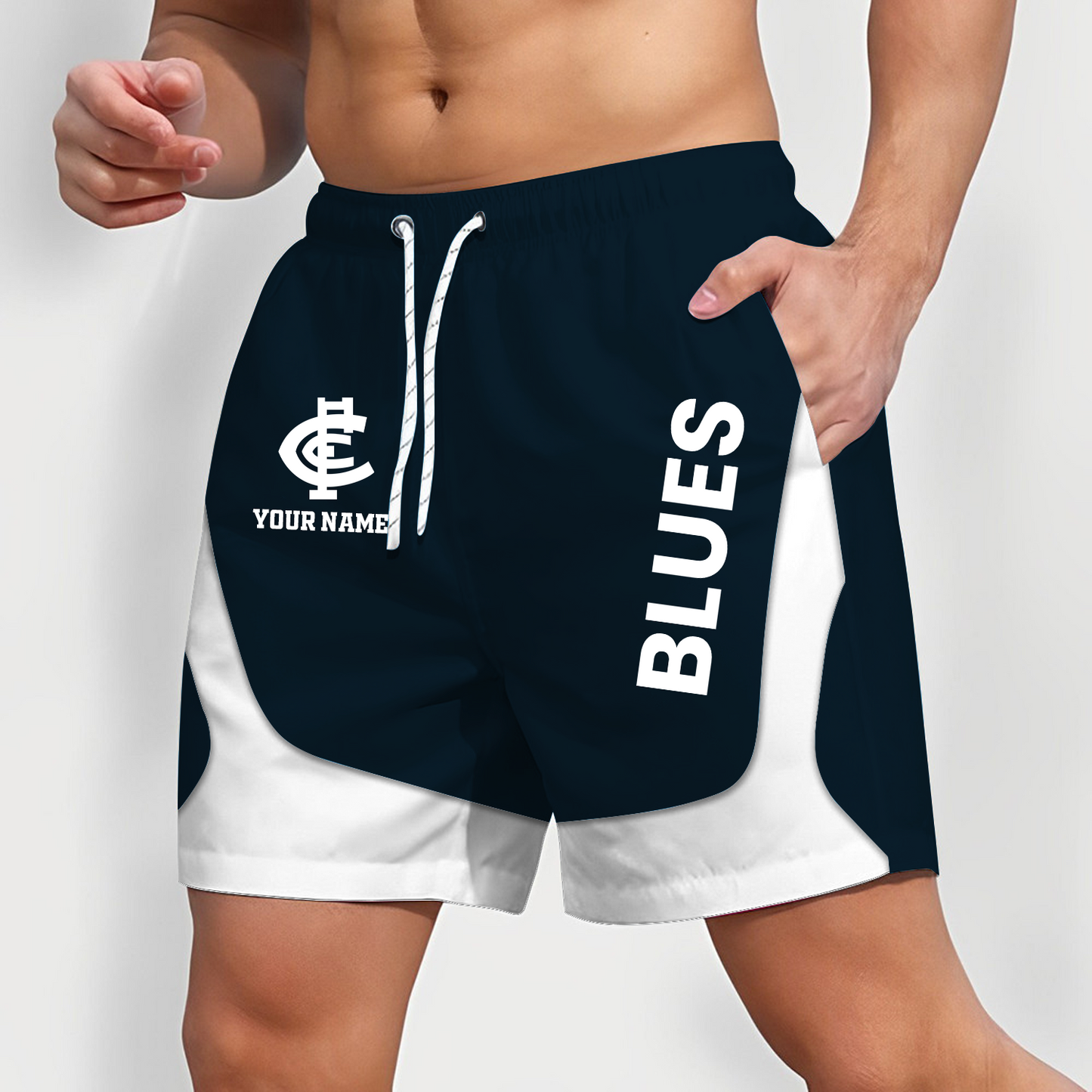 CAR x AFL Team Special Short Pants For Men Custom Name Gifts DATND TANTD 070426