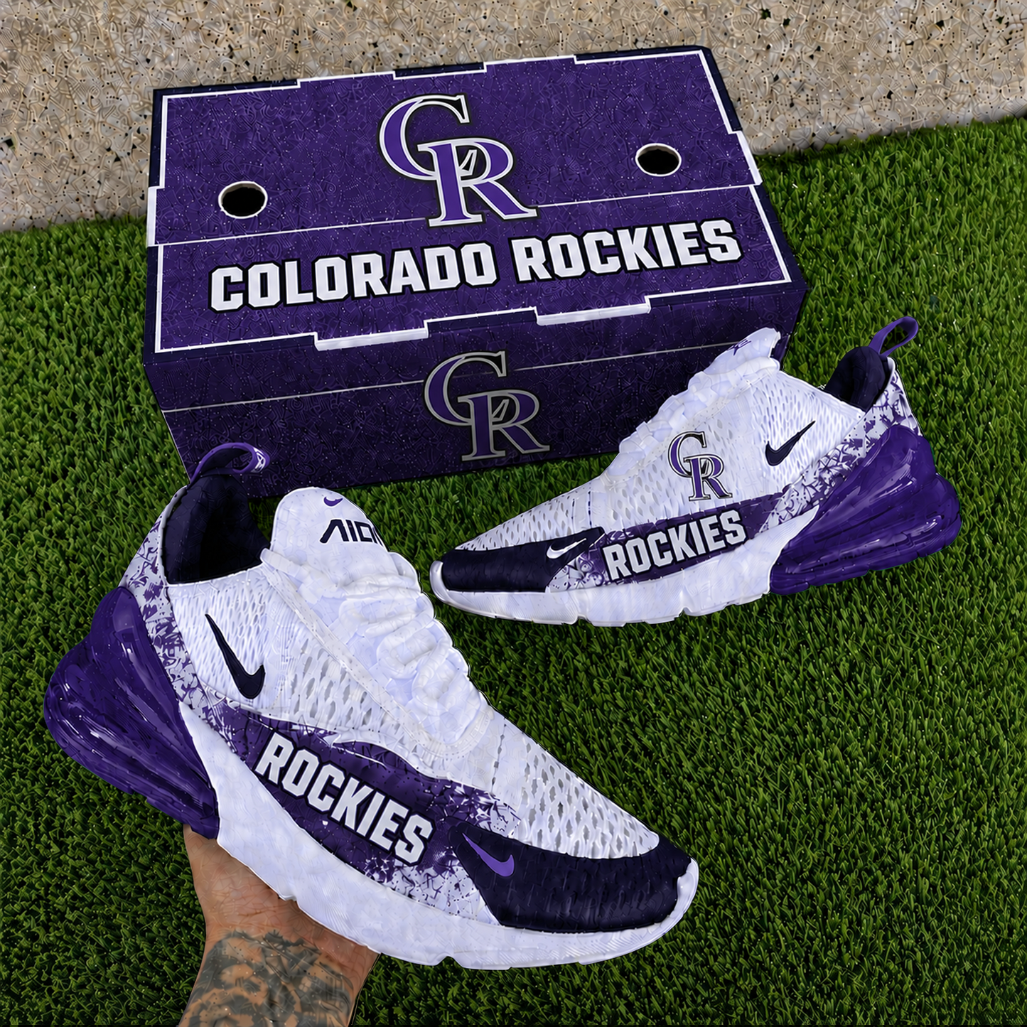 COL x MLB Nike Air Max 270 Shoes 1905 DatND DVT