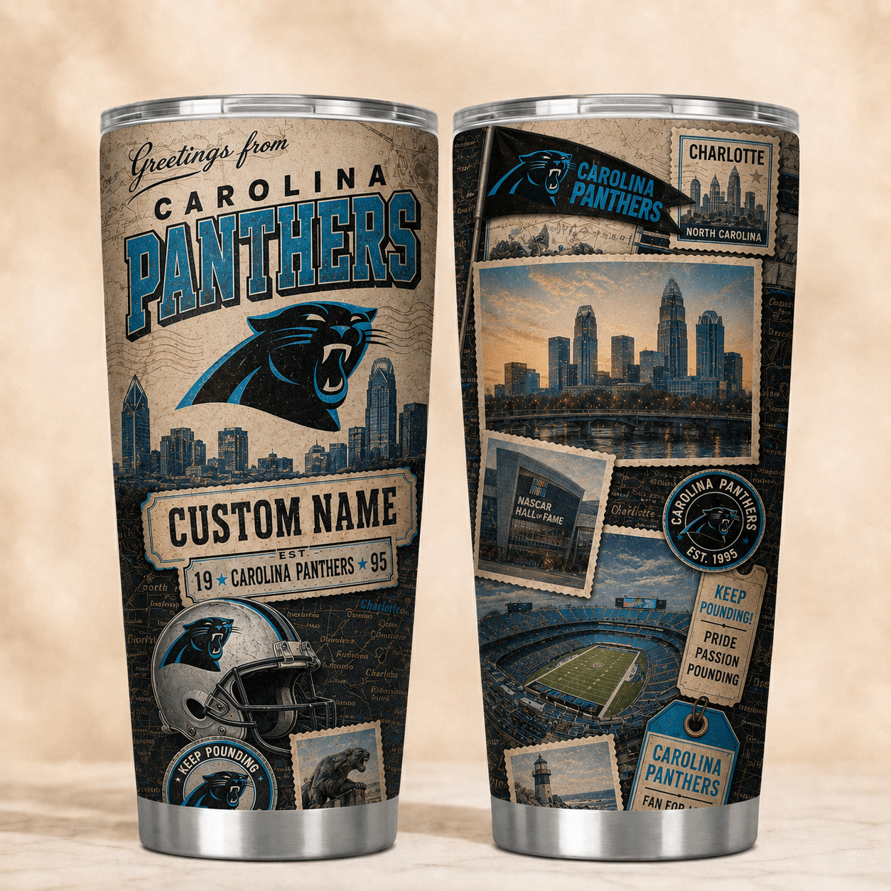 CP Personalized Premium NFL Classic Tumbler 190626