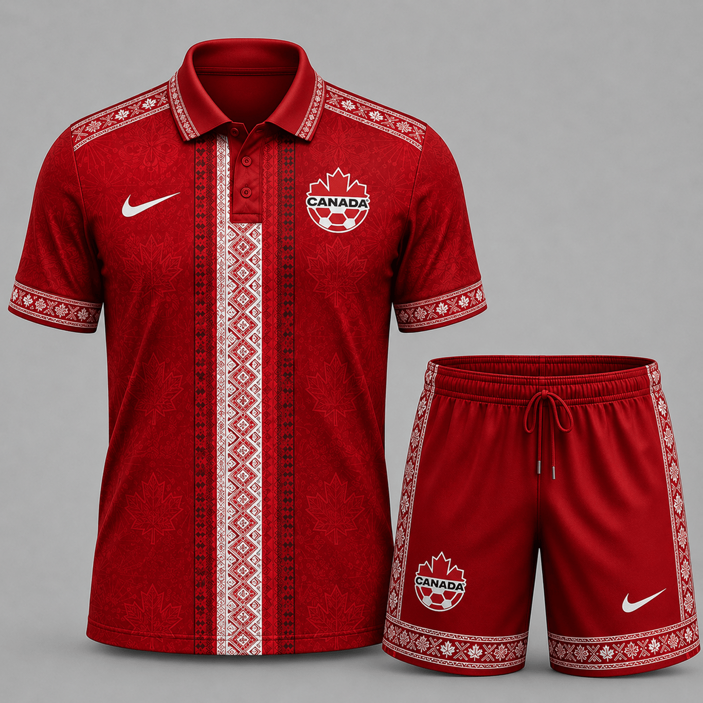 Canada Premium WC26 Culture Polo & Shorts Set 0406 DatND DVT