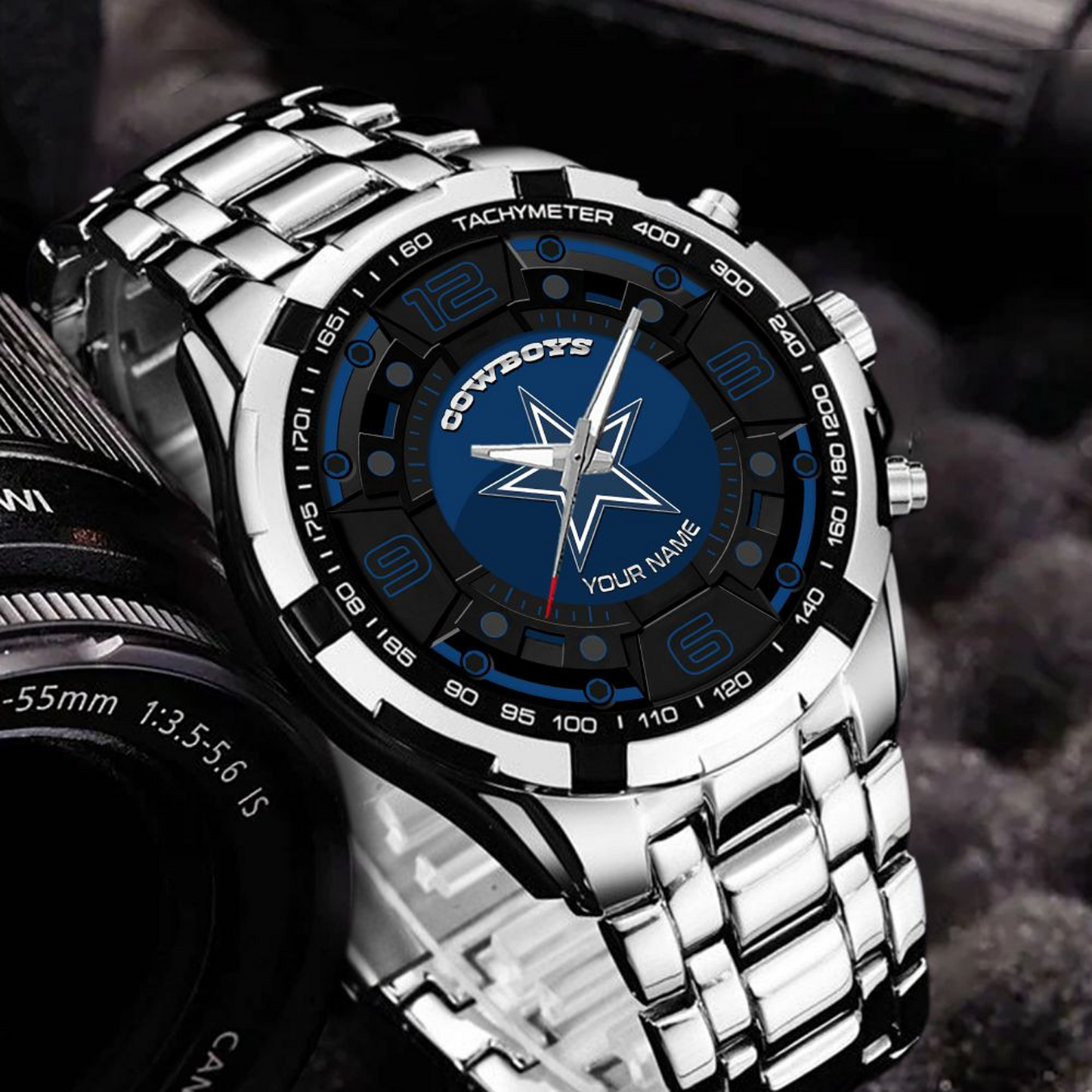 DAL x NFL Stainless Steel Watch DatND DVT