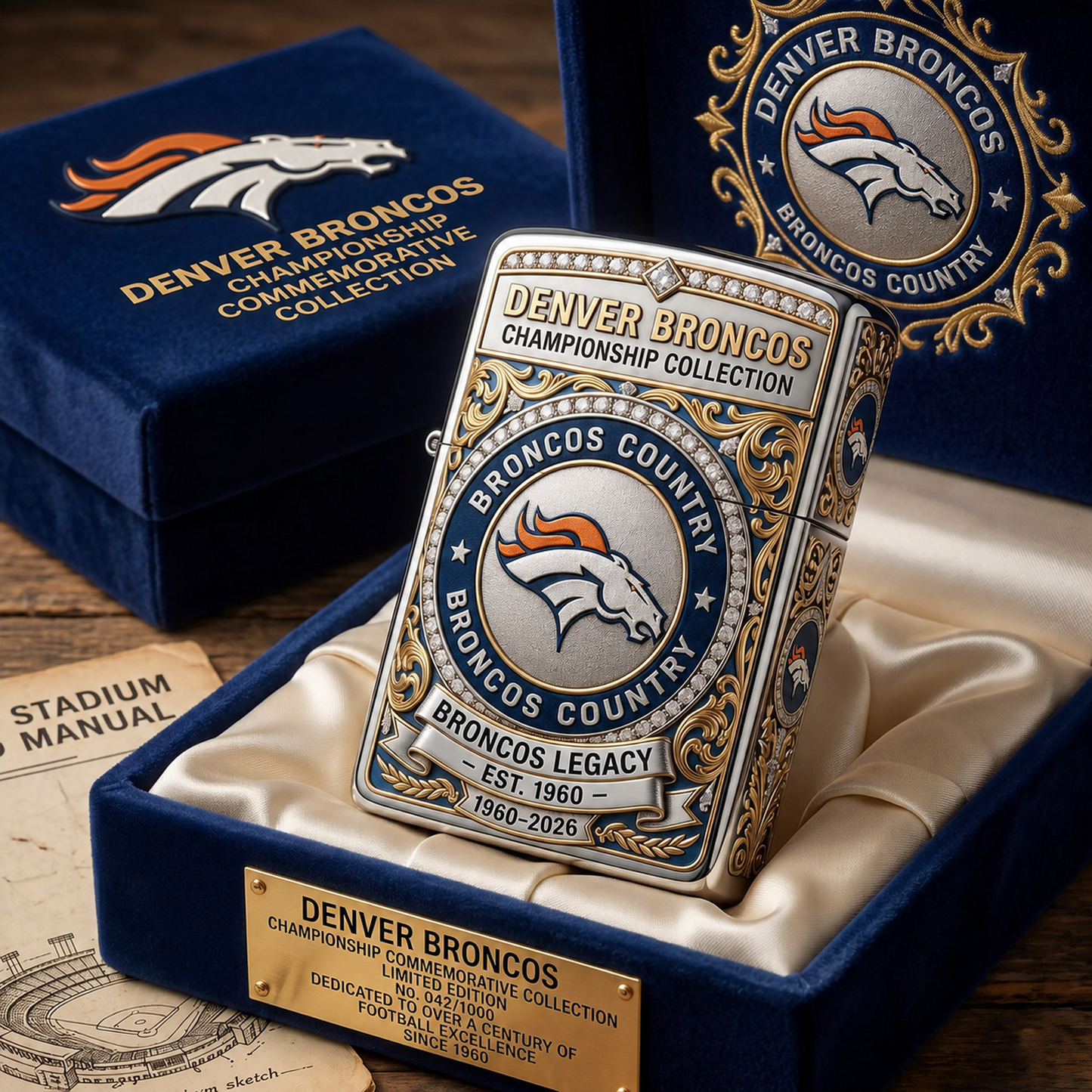 DEN x NFL Premium Lighter Case 2105 DatND DVT