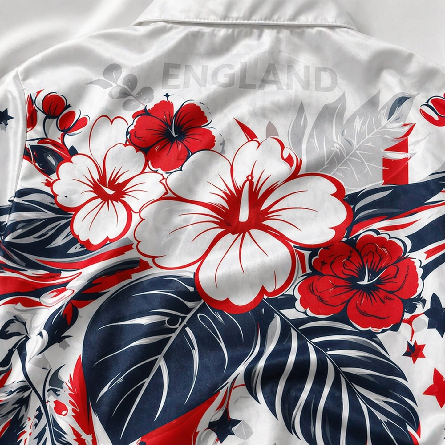 England World Cup 2026 Floral Hawaiian Shirt PVT02 DATND LBN 90526