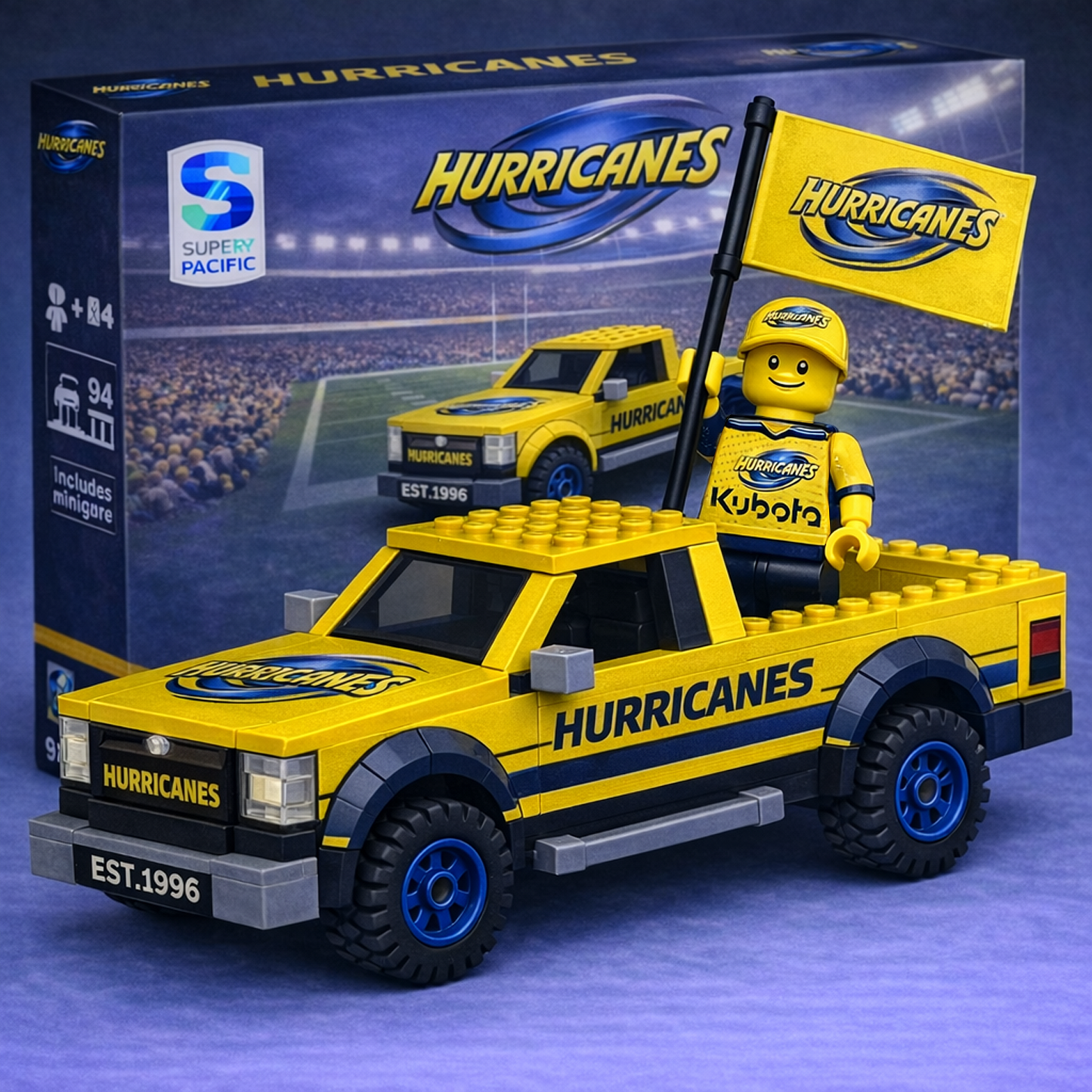 HUR x SPR Building Blocks Truck Toy Set V2 DatND DVT