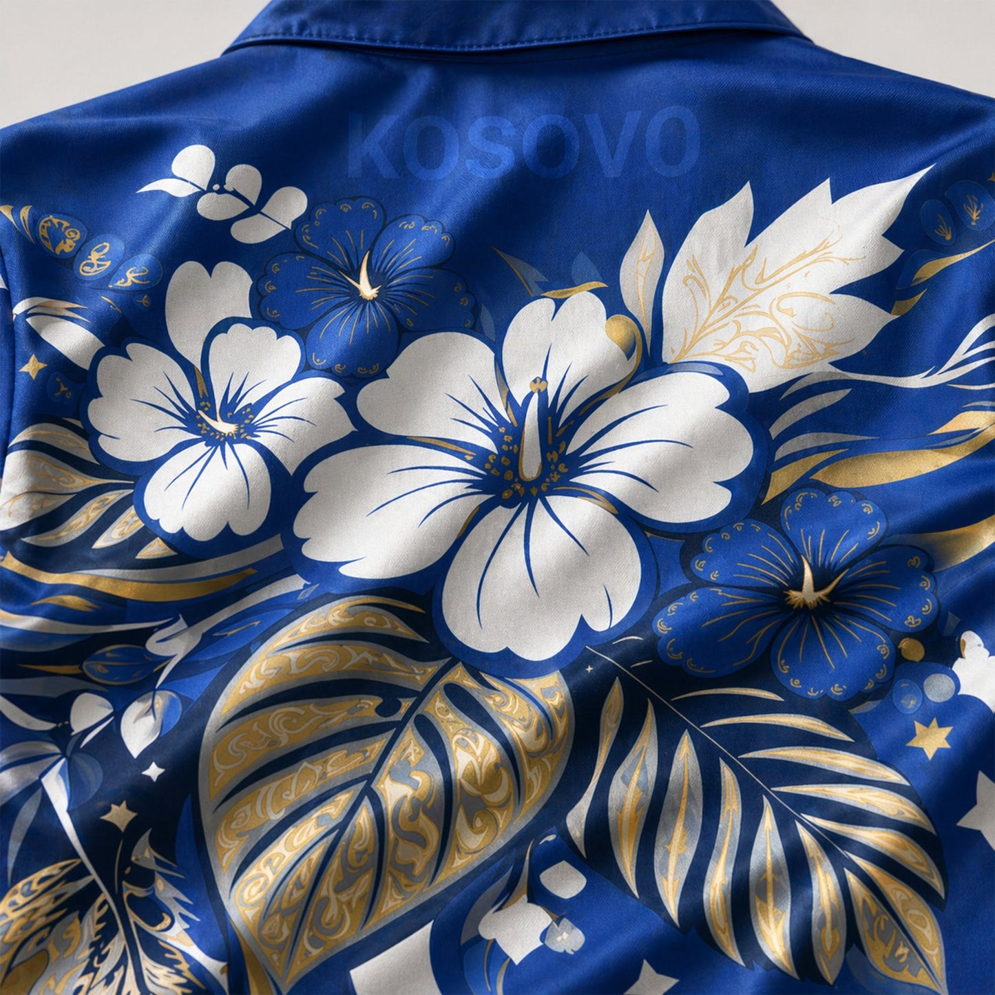 Kosovo World Cup 2026 Floral Hawaiian Shirt PVT02 DATND LBN 90526