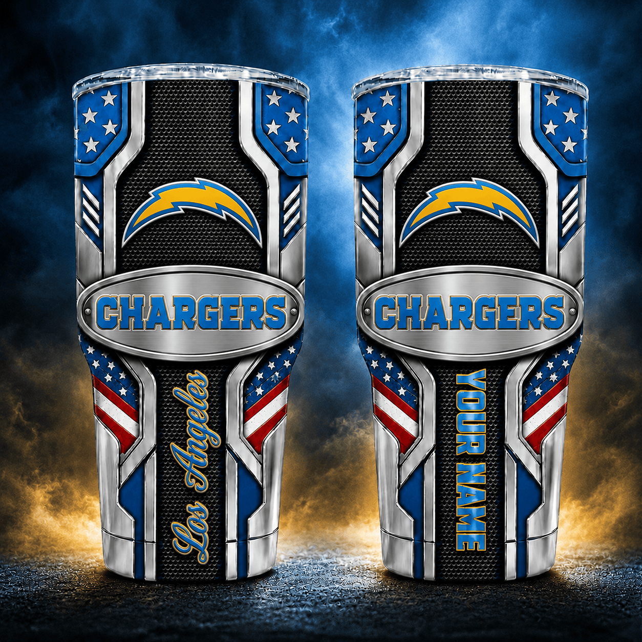 LAC Personalized Premium NFL V2 Classic Tumbler 220626