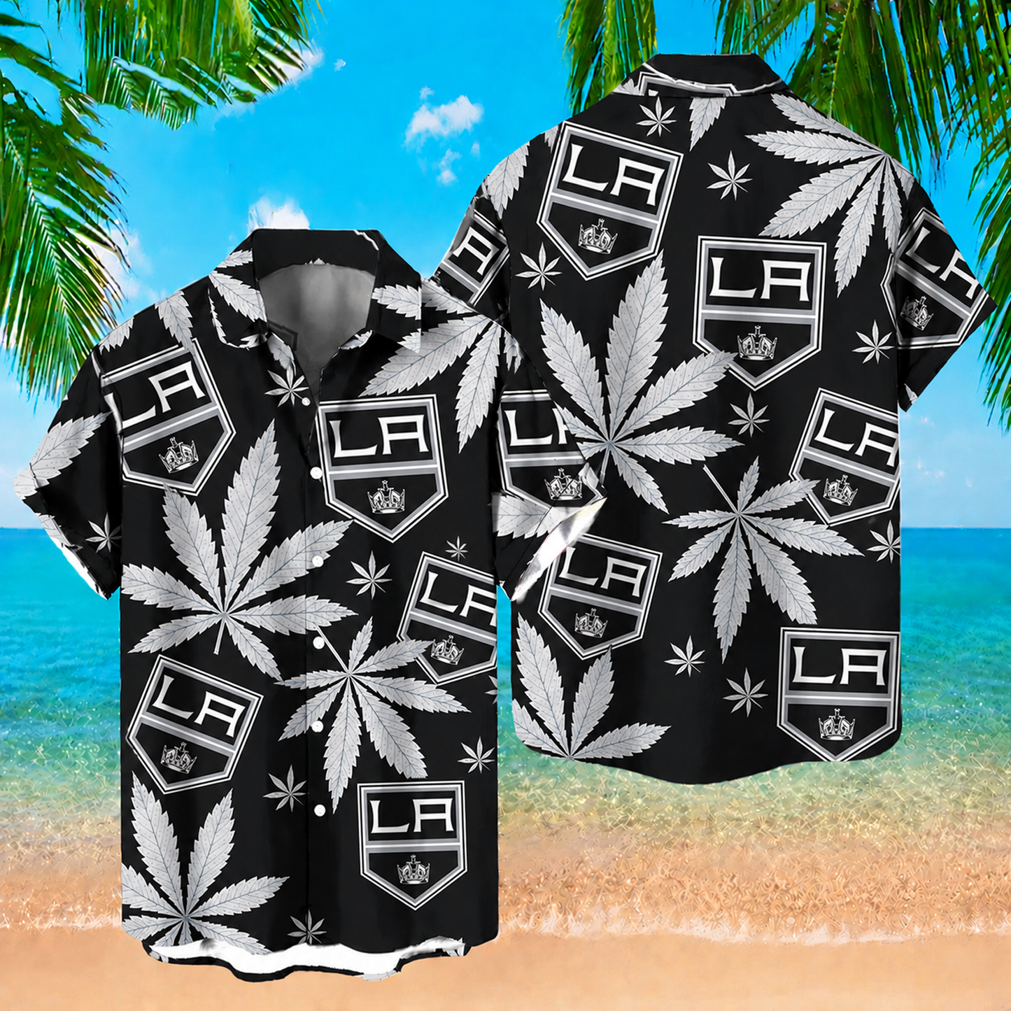 LAK x NHL Hawaiian Shirt 1605 DatND DVT