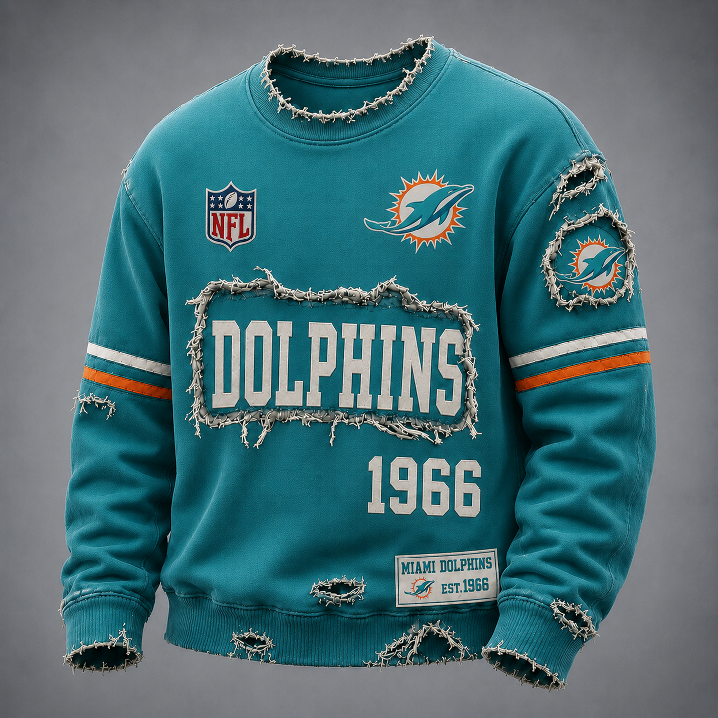 MIA x NFL Luxury Classic Sweatshirt 0606 DatND DVT