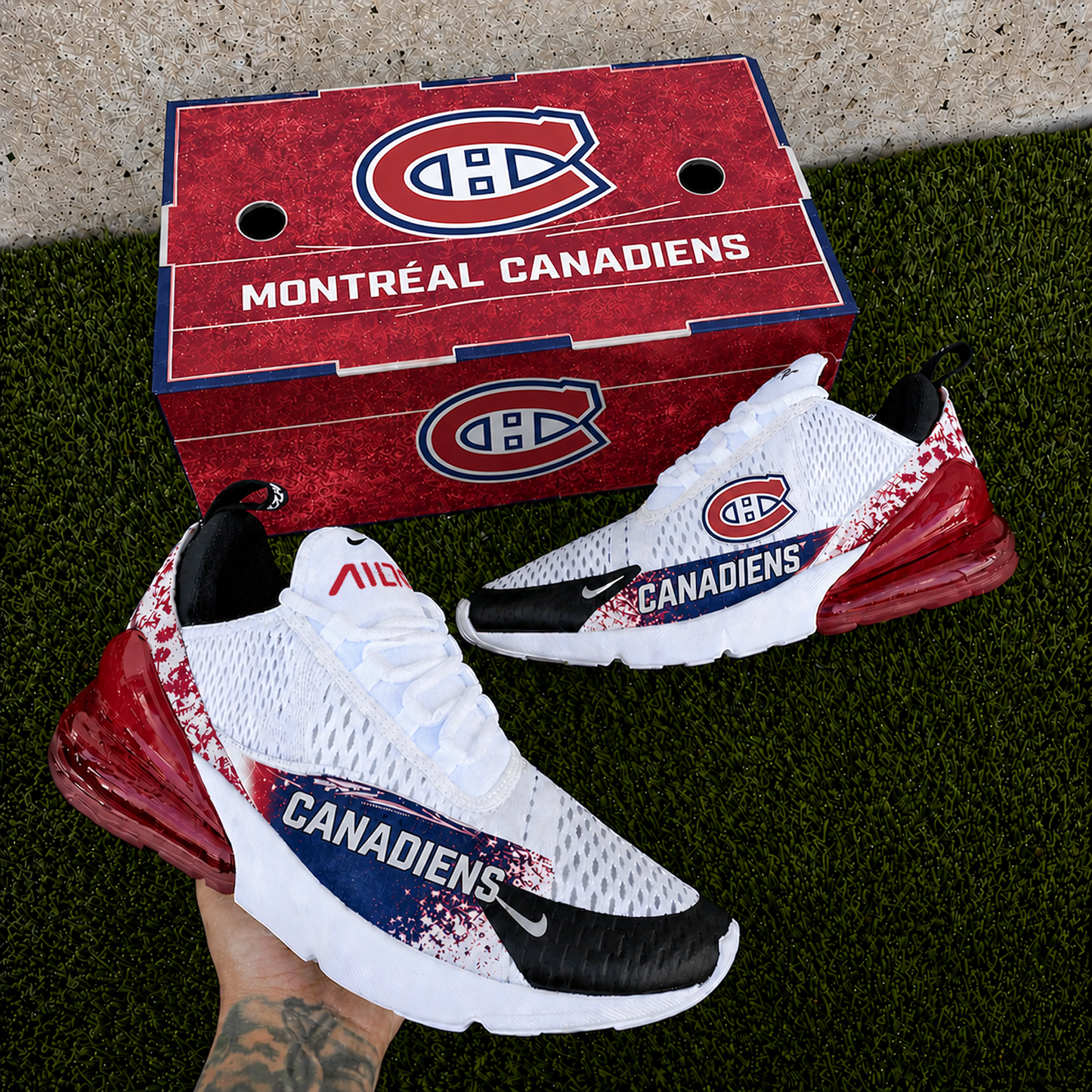 MTL x NHL Nike Air Max 270 Shoes 0505 DatND DVT
