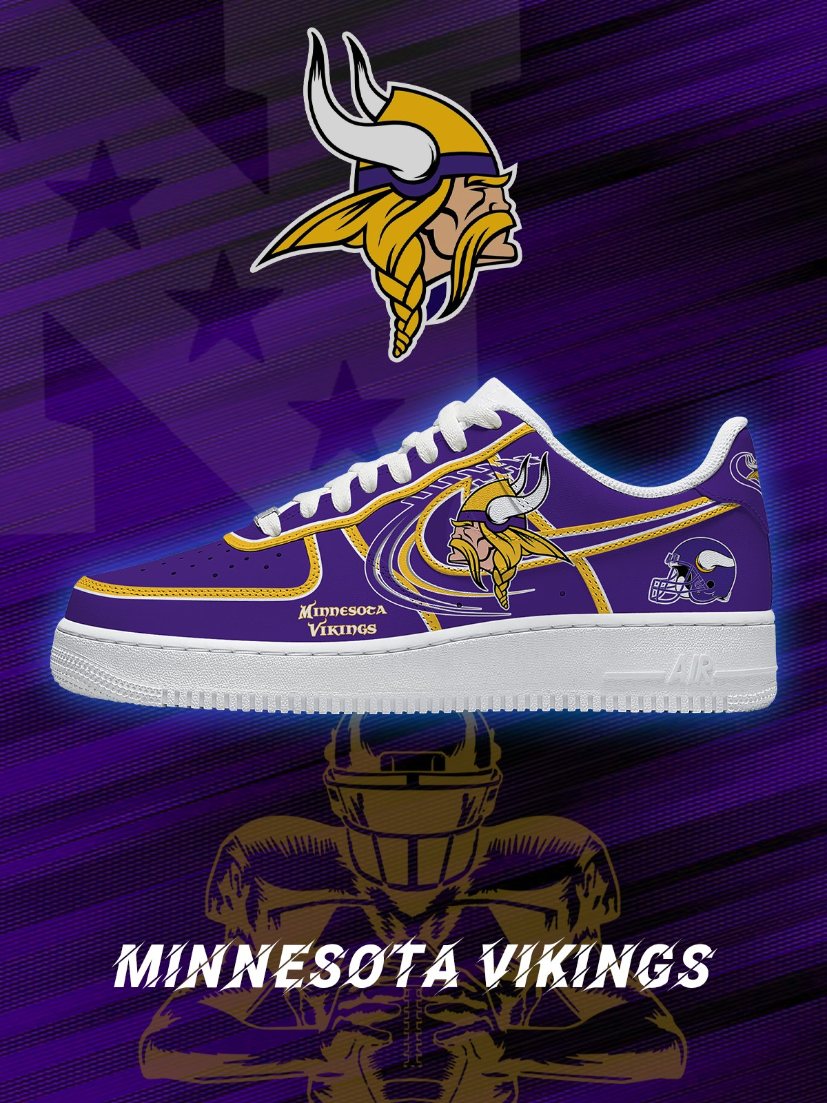 MV x NFL Luxury AF1 Sneakers 200626