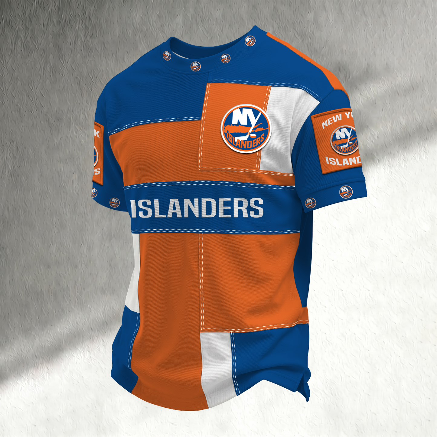 Men's NYI x NHL Trendy T-shirt DATND TANTD 150526