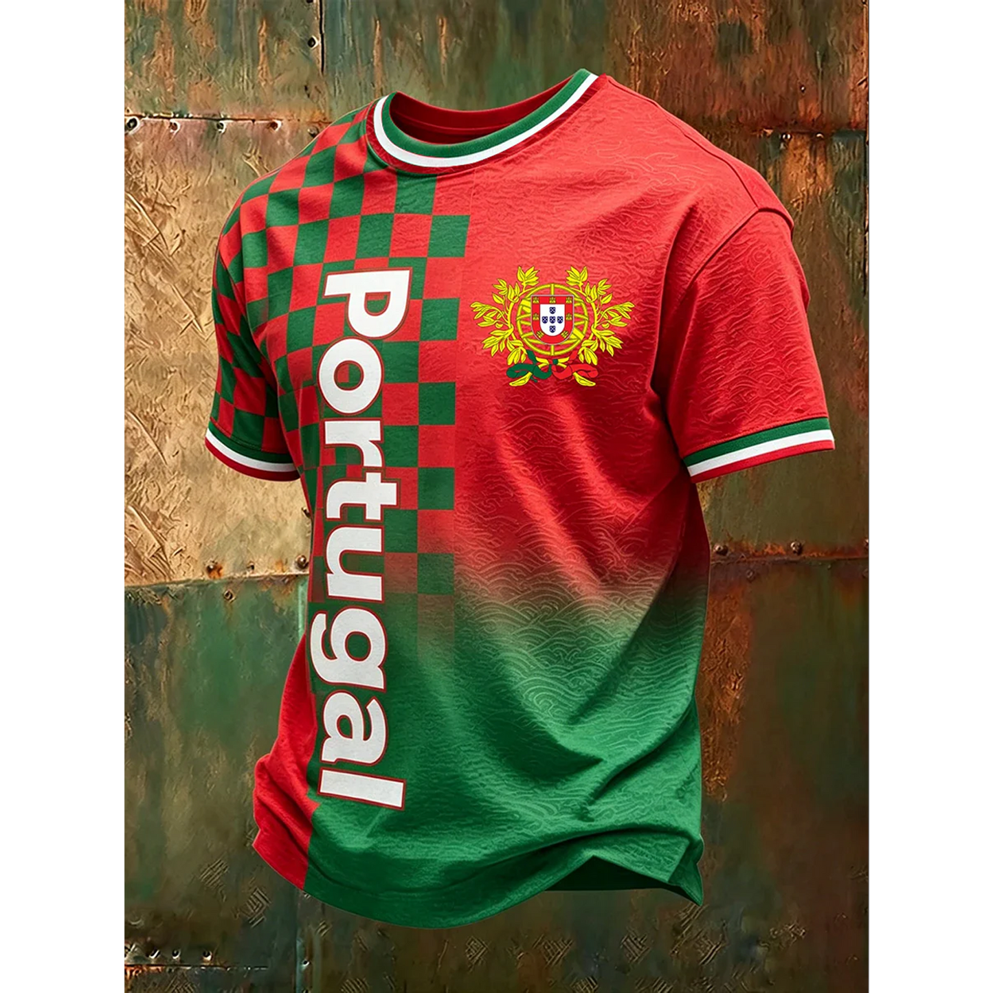 Men's Portugal Football 3D Shirt V24 DATND TANTD 050626