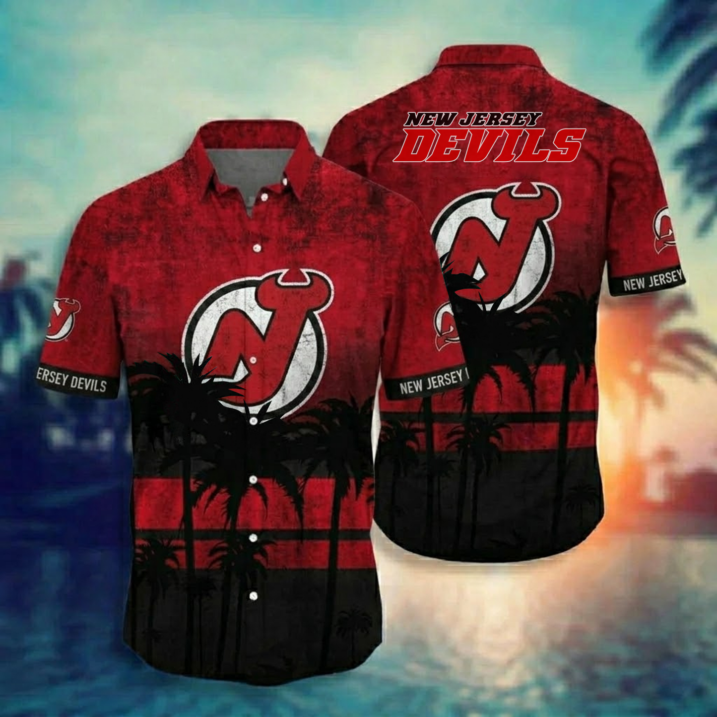 NJD x NHL Hawaii Shirt Style Hot Trending Summer 0605 DatND DVT