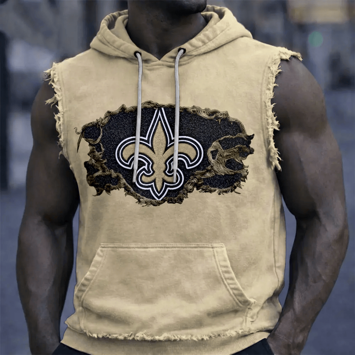 NO x NFL Menƒ??s Sleeveless Hoodie Tank DATND TANTD 280526