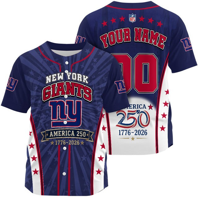 NYG x NFL 250 Years of Freedom 1776-2026 Baseball Jersey 170626
