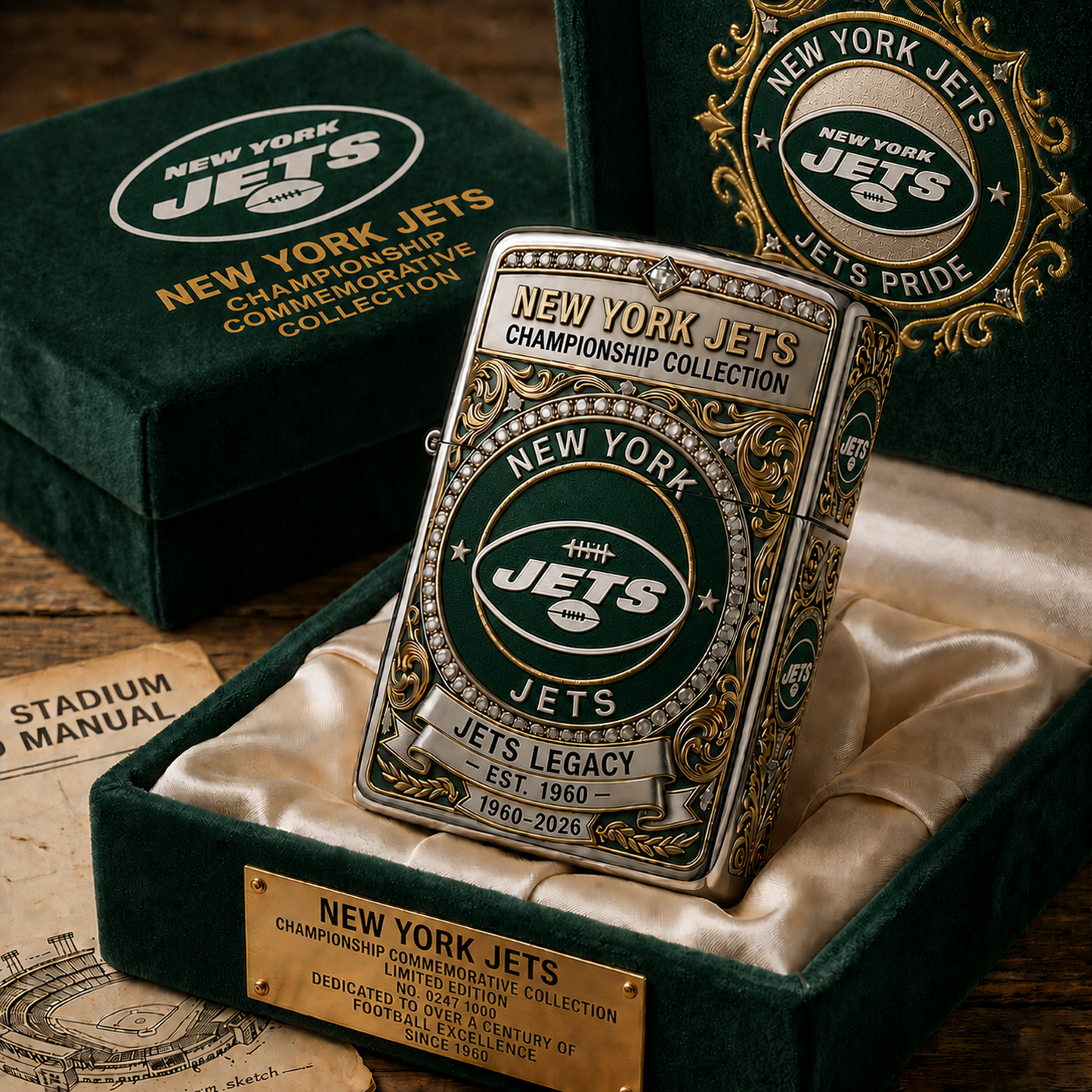 NYJ x NFL Premium Lighter Case 2105 DatND DVT