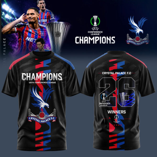 PREMIUM CRY X THANK FOR MEMORIES UEFA Conference League Winners Shirt V27 NDT LVH 280526
