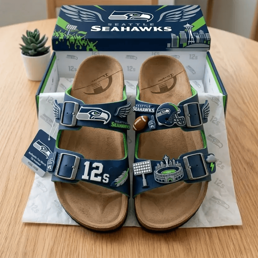 PREMIUM NFL X SS Birken-Inspired Double-Strap Sandals For Summer Holiday NDT VHM 270426