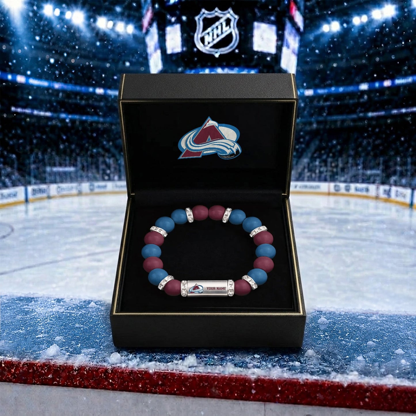 PREMIUM NHL X CA Custom Name Handcrafted Lucky Energy Bracelet Gift For Fans - Limited Edition NDT NHM 270526
