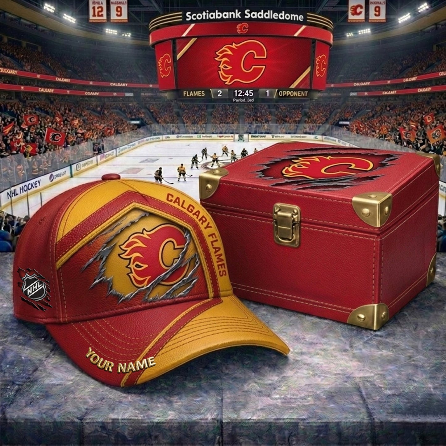 PREMIUM NHL X CF CRACK CUSTOM NAME V3 PLUS HAT NDT NHM 210426
