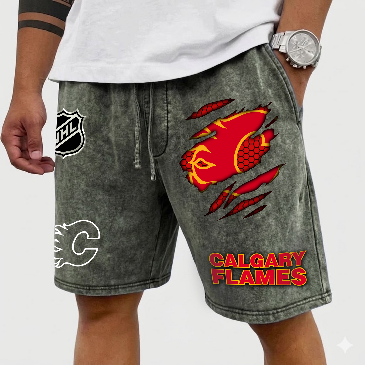 PREMIUM NHL X CF WASH SHORTS FOR SUMMER HOLIDAY NDT VHM 070426