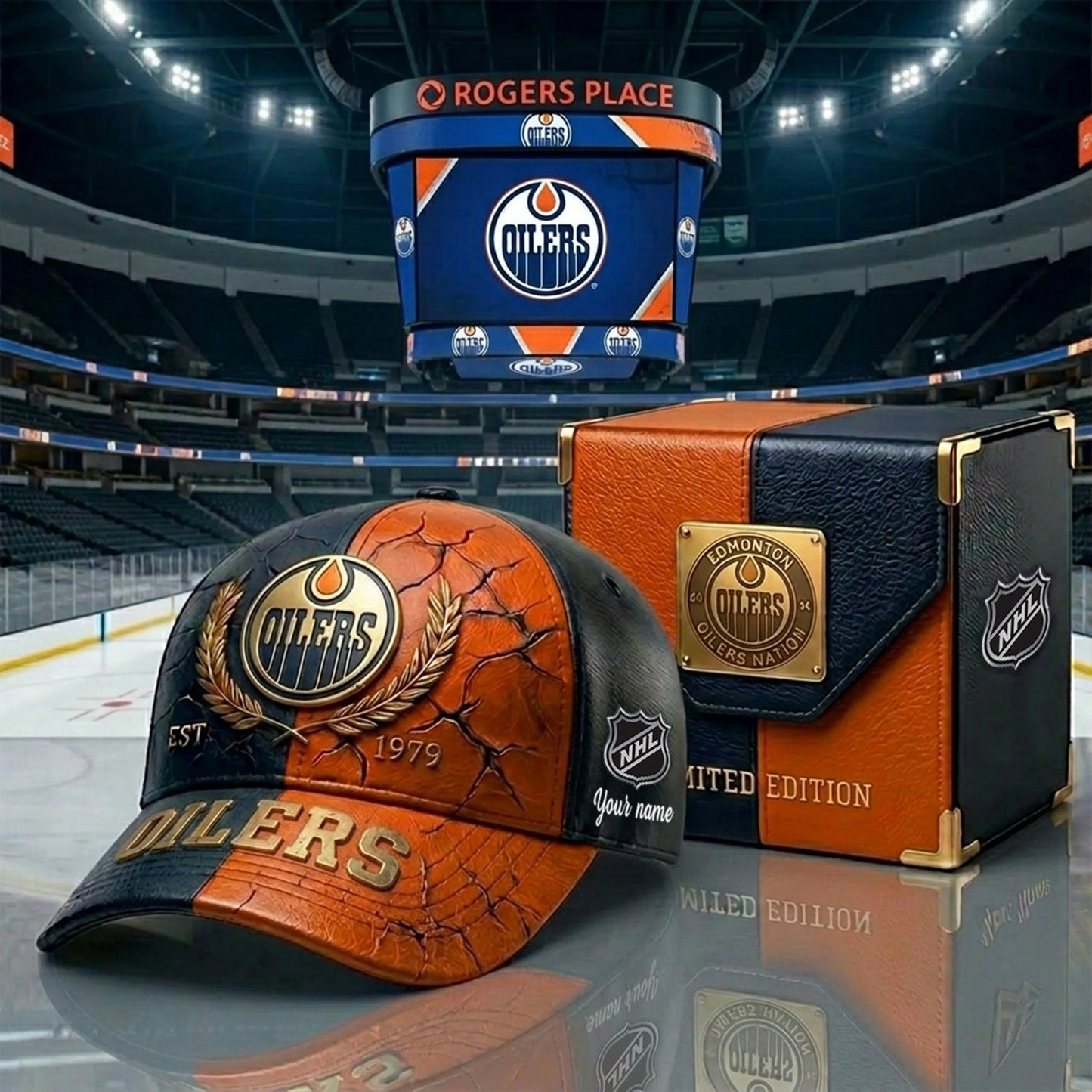 PREMIUM NHL X EO CRACK CUSTOM NAME V6 HAT NDT NHM 230426