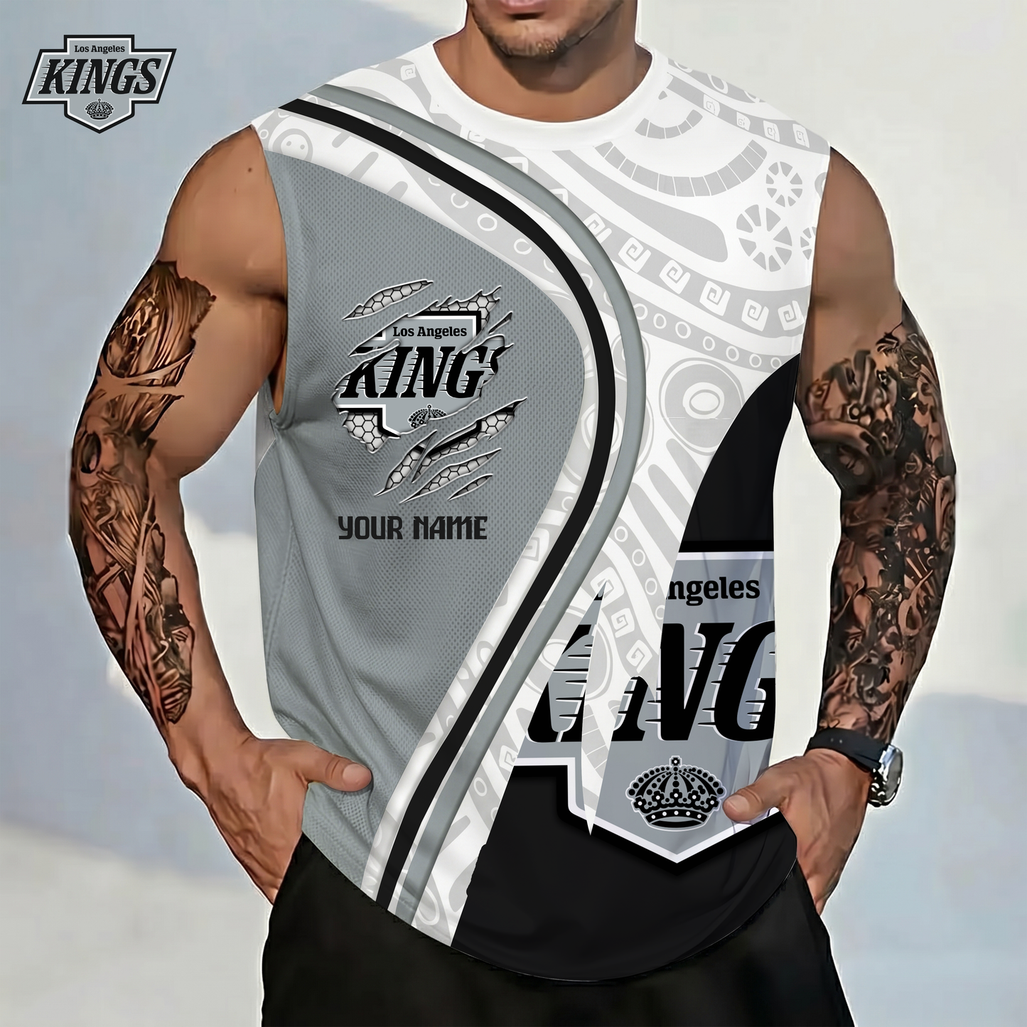 PREMIUM NHL X LAK Personalized Tank Top Gift For Fans NDT VHM 140526