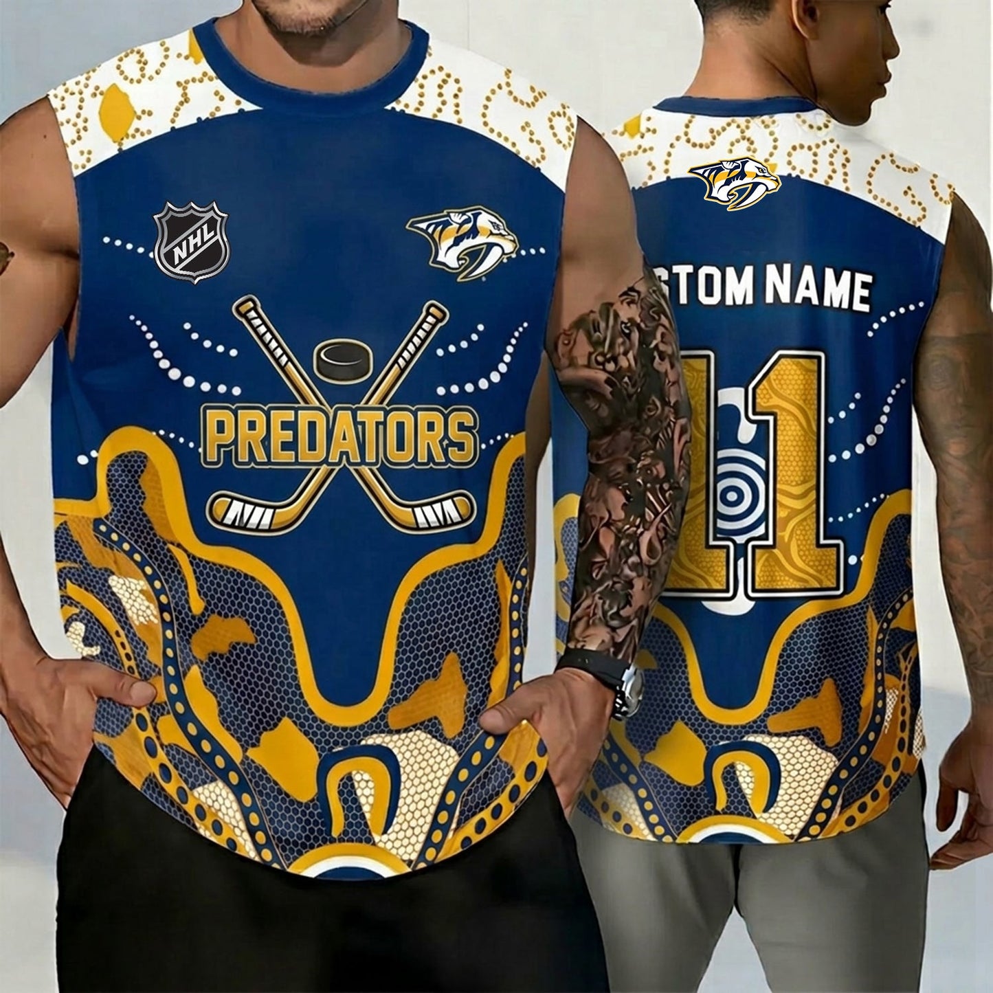 PREMIUM NHL X NP Personalized Tank Top Limited Editions NDT NHM 160526