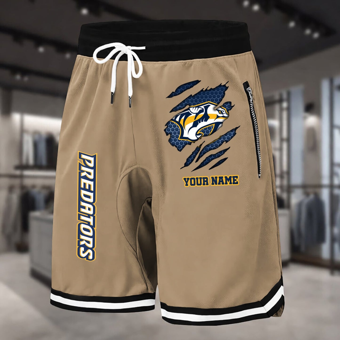 PREMIUM NHL X NP Summer Fitness Breathable Basketball Shorts NDT NHM 240426