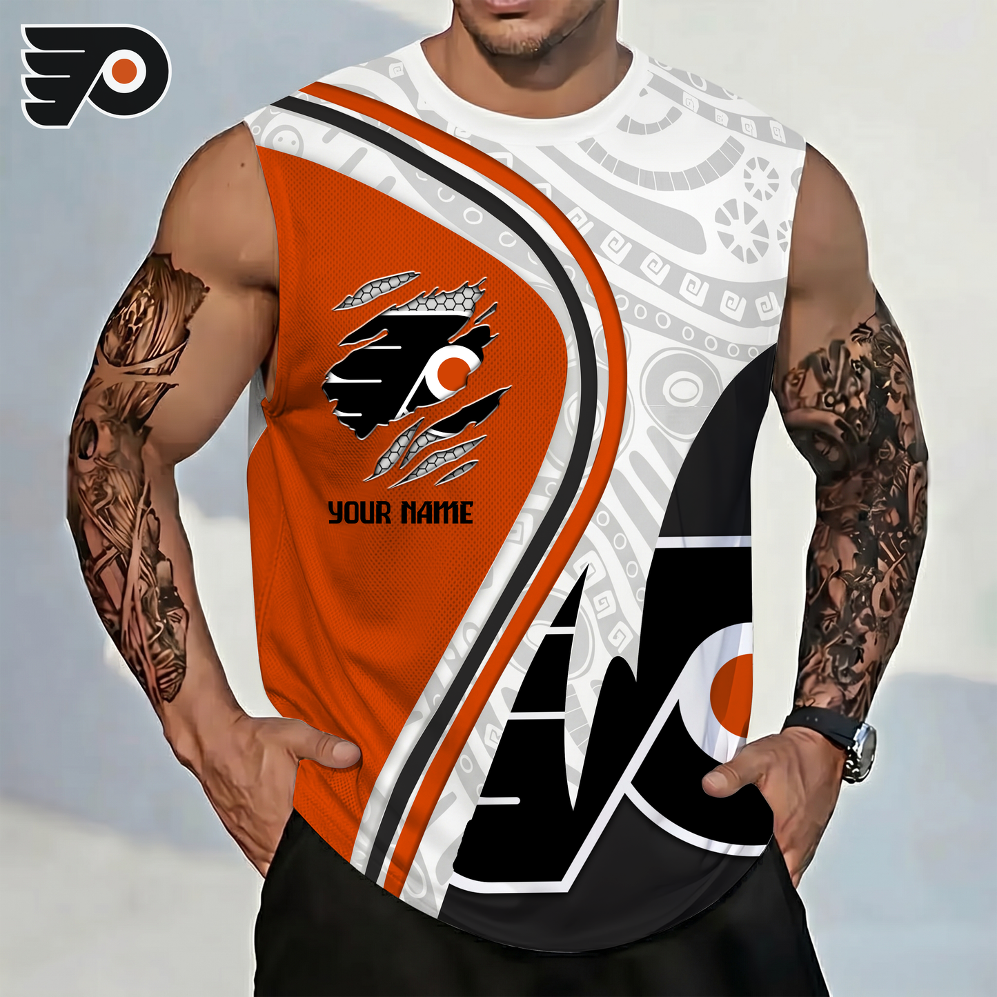 PREMIUM NHL X PF Personalized Tank Top Gift For Fans NDT VHM 140526