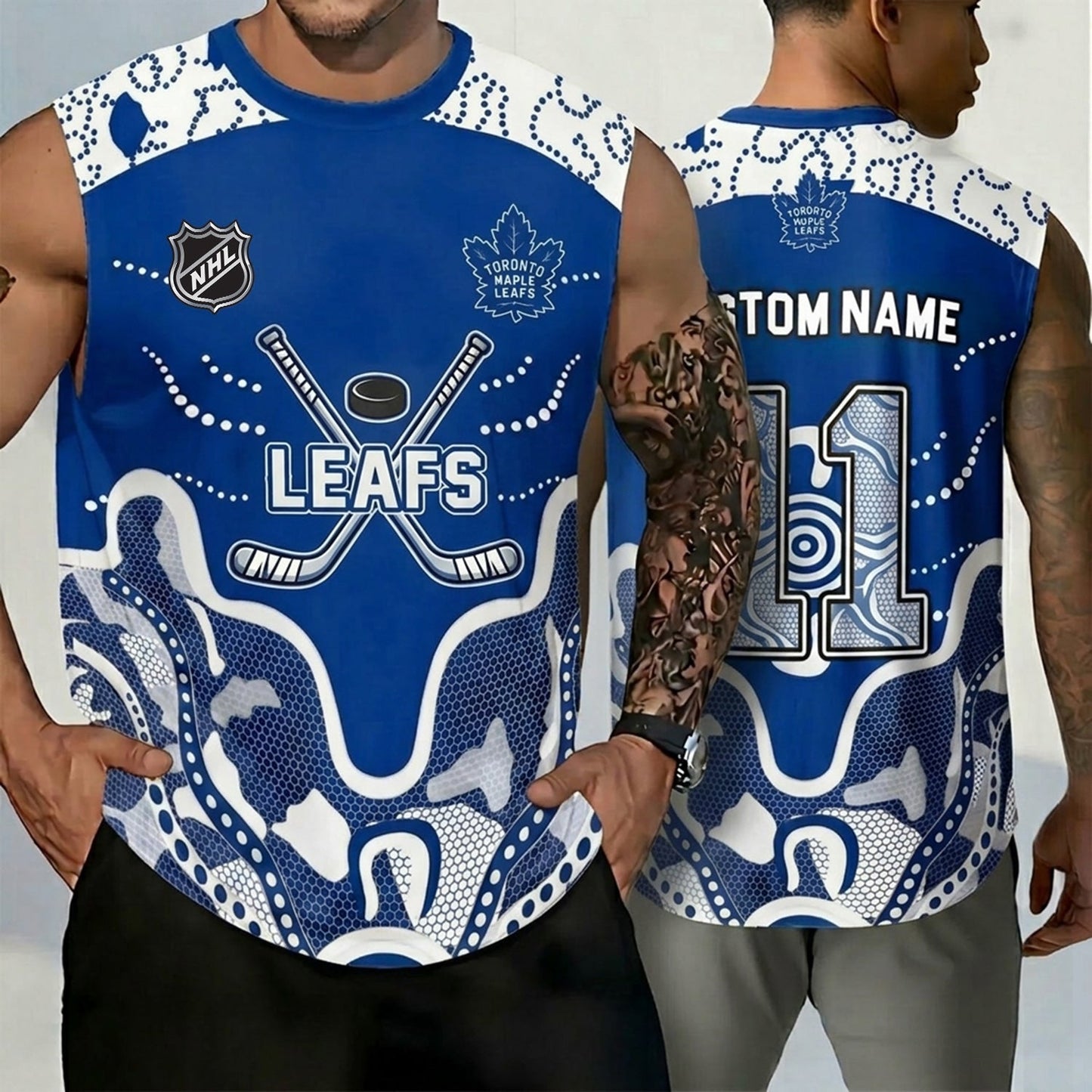 PREMIUM NHL X TML Personalized Tank Top Limited Editions NDT NHM 160526