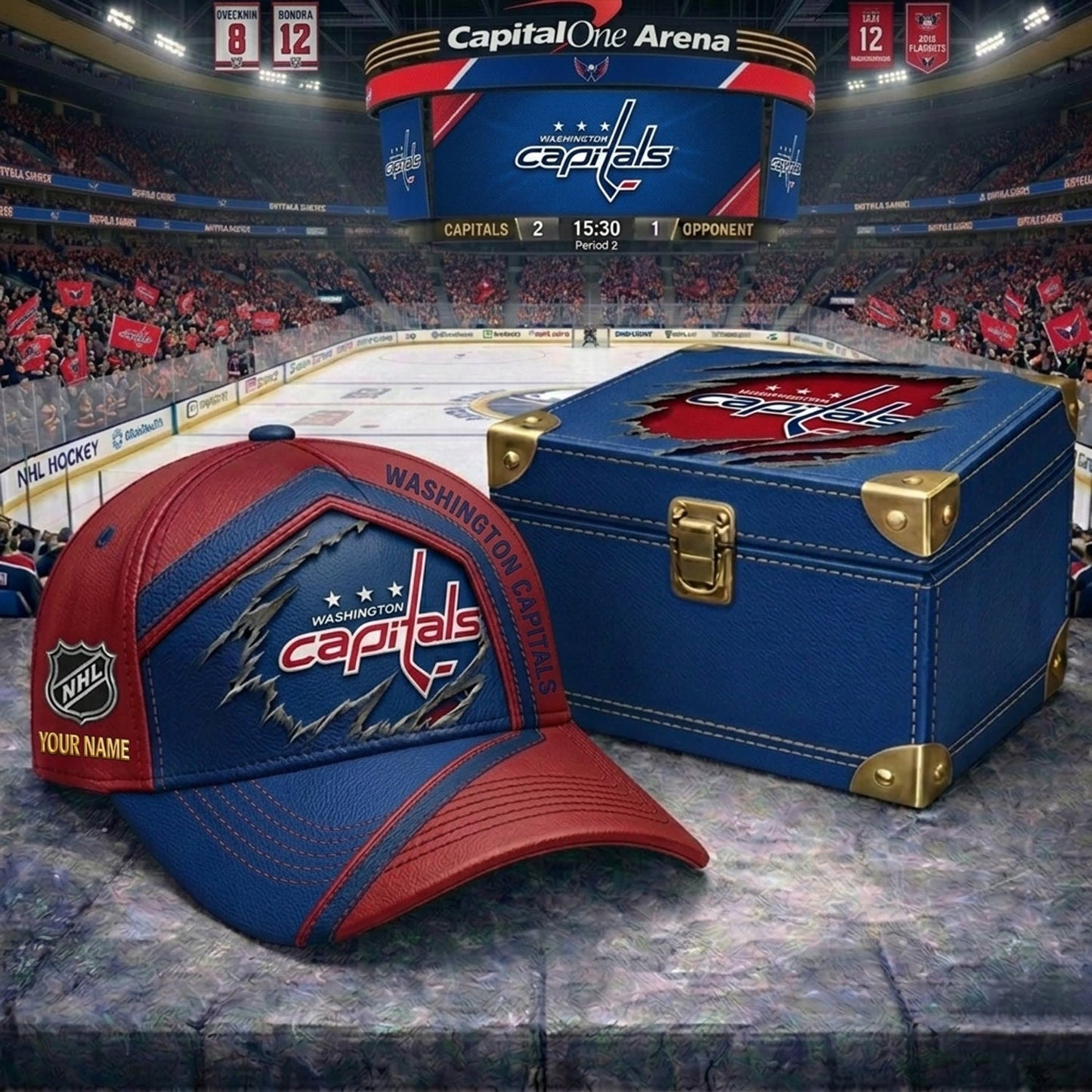 PREMIUM NHL X WC CRACK CUSTOM NAME V3 HAT NDT NHM 170426