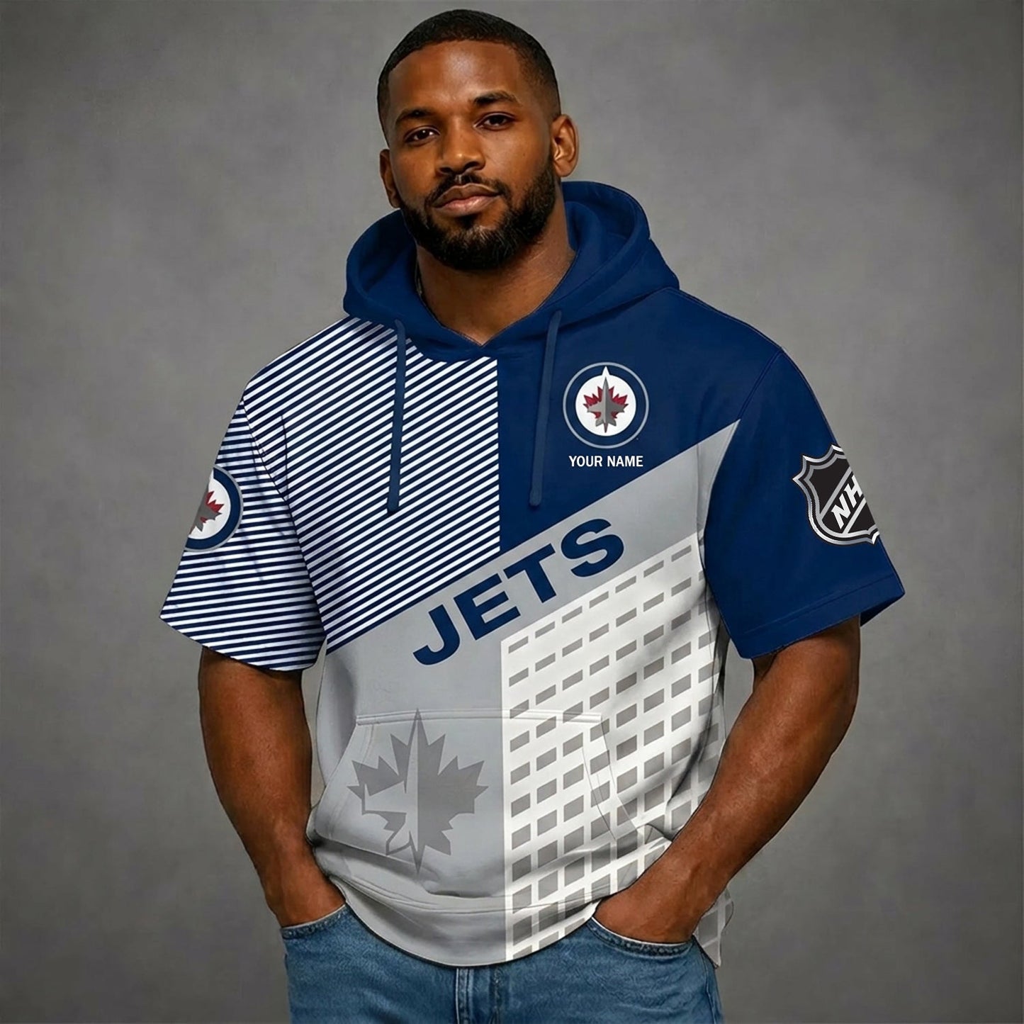 PREMIUM NHL X WJ Short Sleeve Hoodie SHIRT FOR SUMMER HOLIDAY V3 NDT NHM 180526