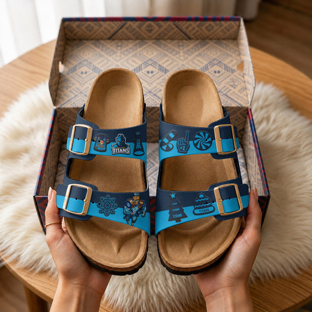 PREMIUM NRL X GCT Birken-Inspired Double-Strap Sandals For Summer Holiday NDT NTN 80526