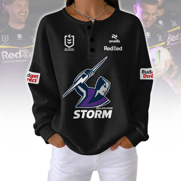 PREMIUM NRL X MS Woman Waffle Classic Hoodie NDT NQK 240326