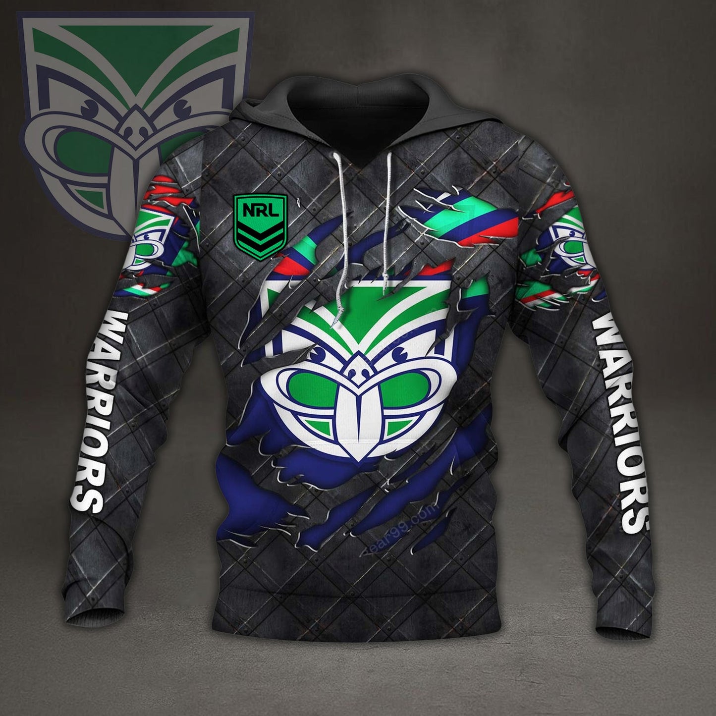PREMIUM NRL X NZW 3D HOODIE NDT NHM 150426