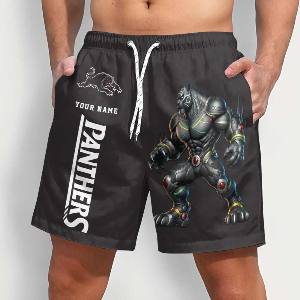 PREMIUM NRL X P Sport Style Mascot Men Short Pants Custom NAME NDT NQK
