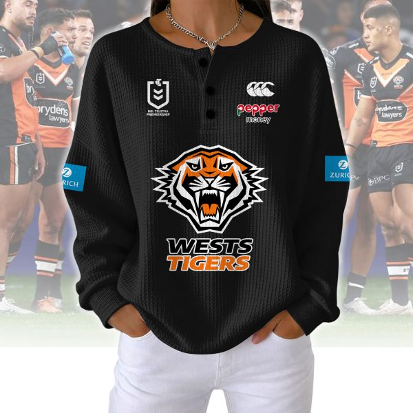 PREMIUM NRL X WT Woman Waffle Classic Hoodie NDT NQK 240326