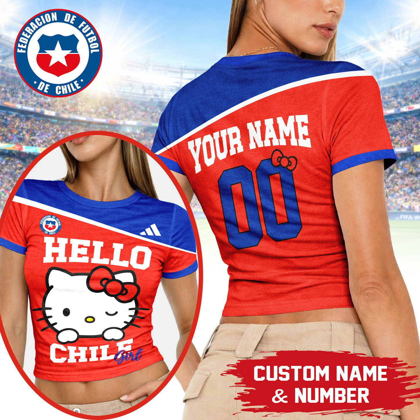 PREMIUM WC26 X CHI Play Cute 3D Baby Tee NDT VHM 190526