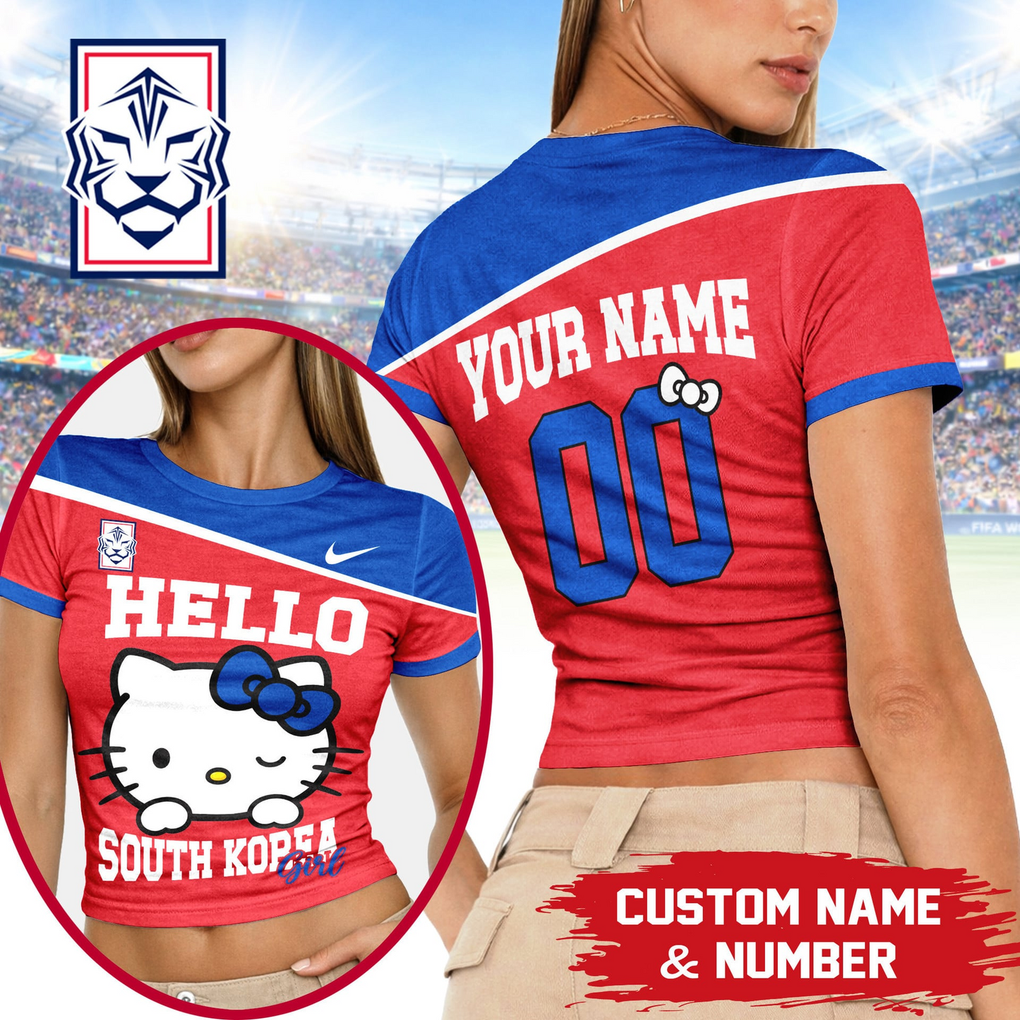 PREMIUM WC26 X SOU Play Cute 3D Baby Tee NDT VHM 190526