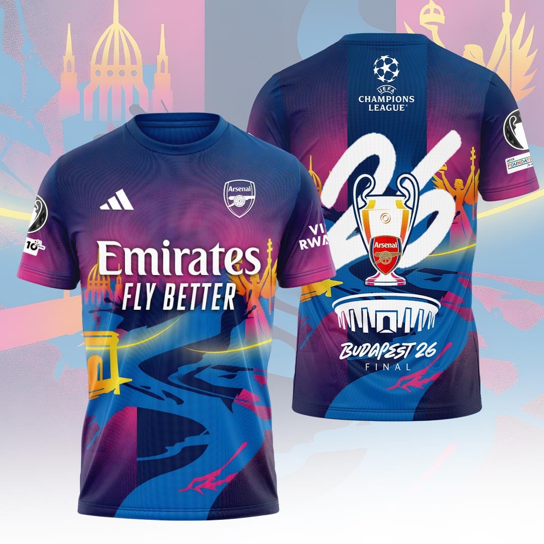 PREMIUM ARS X Champions League Final 2026 3D Apparel Shirt V2 NDT LVH 150526