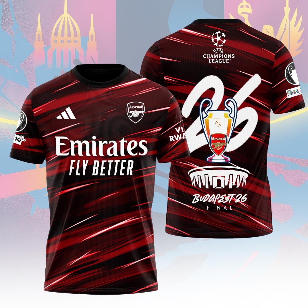 PREMIUM ARS X Champions League Final 2026 3D Apparel Shirt V6 NDT LVH 150526