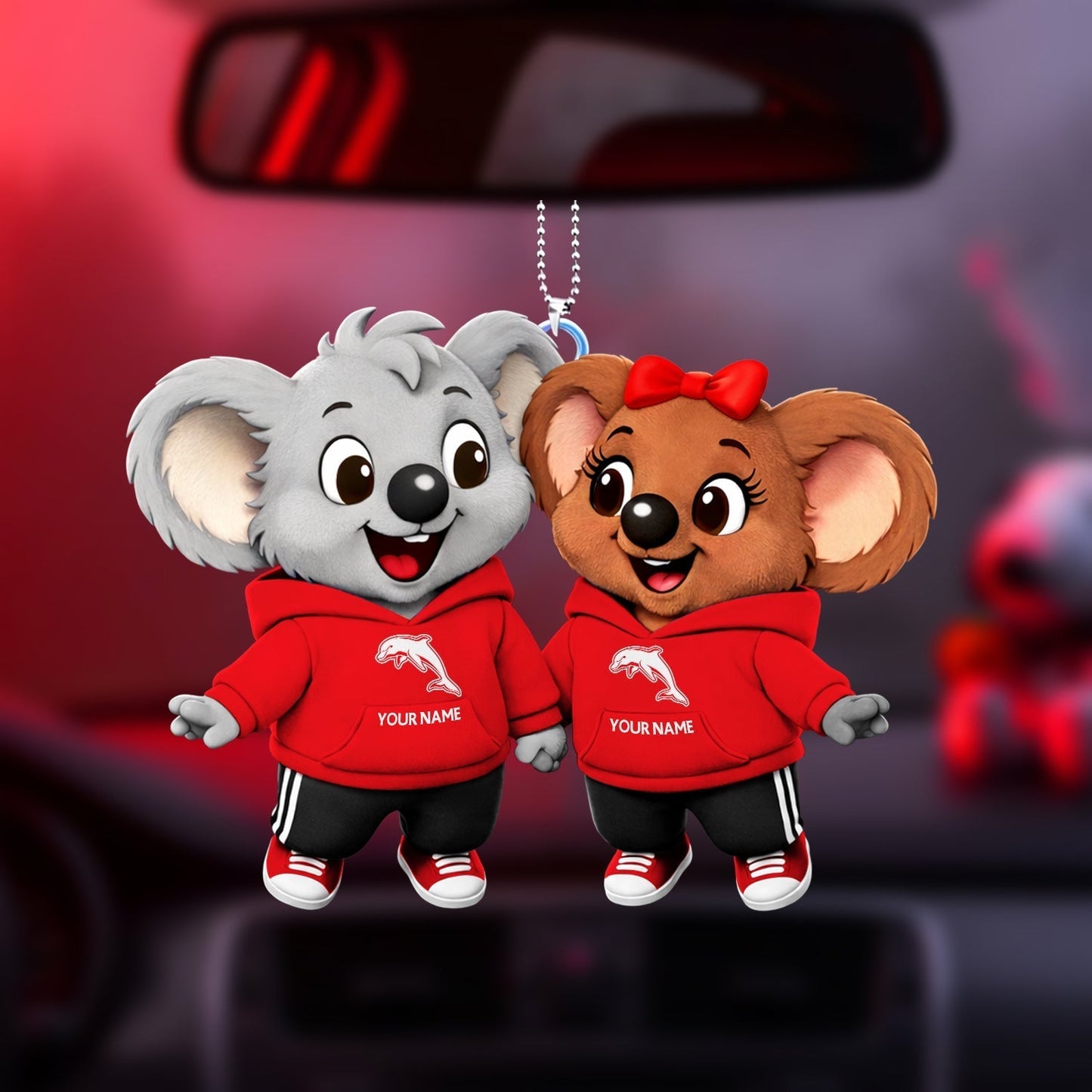 PREMIUM DOL X Blinky Bill & Nutsy Car Ornament NDT NHM 040326