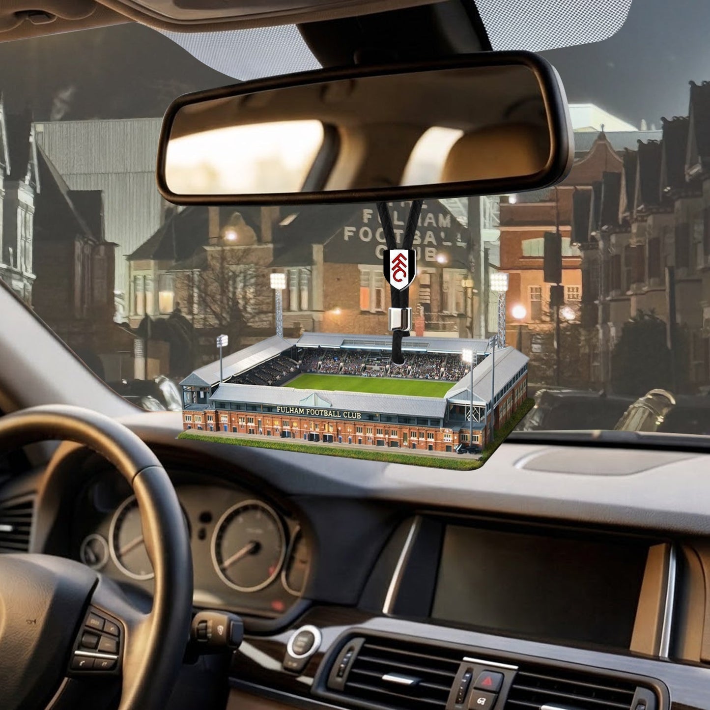 PREMIUM EPL x FUL 3D ARENA ON-BOARD GLORY ORNAMENT LIMITED EDITION NDT NHM 0903