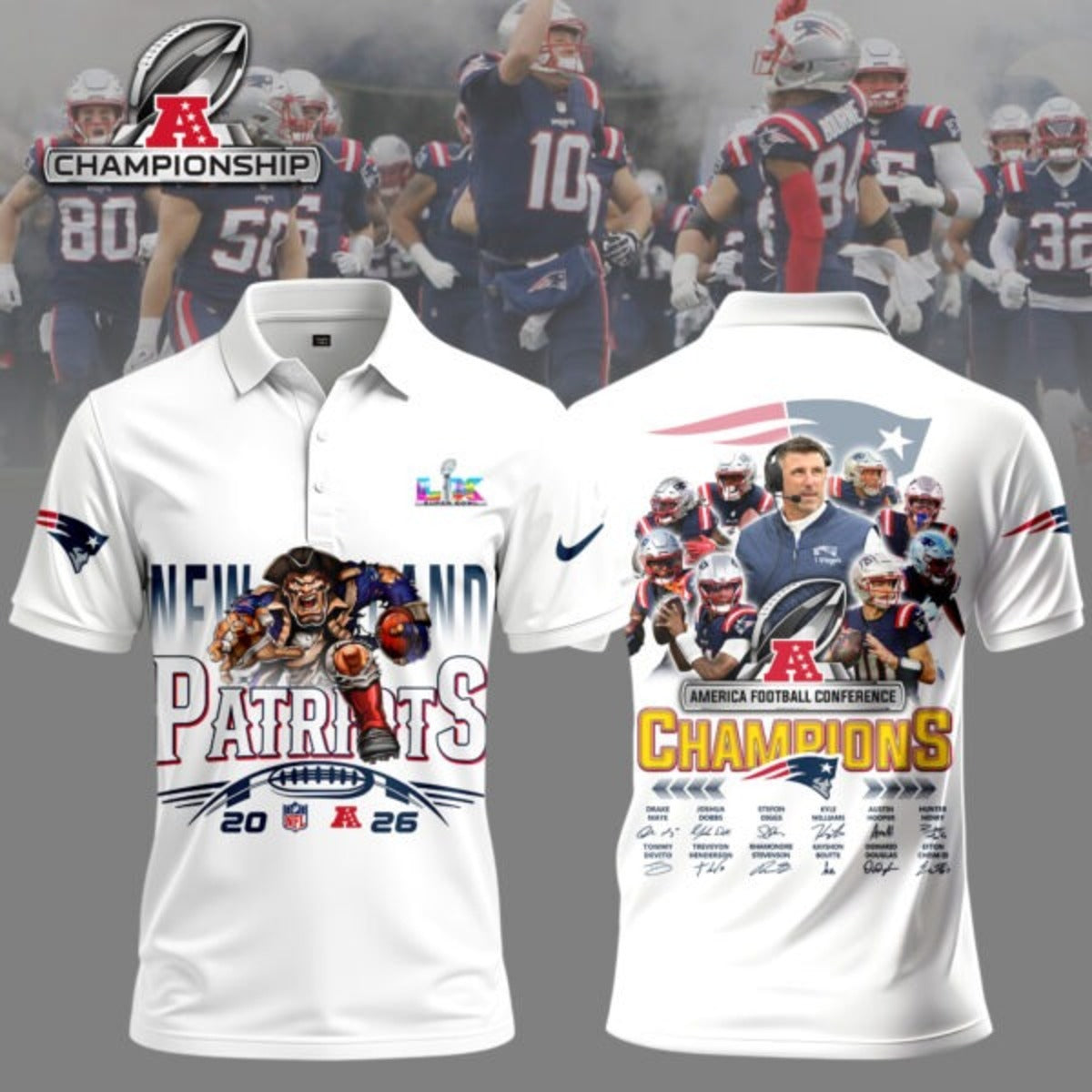Premium NFL x PAT 2026 Super Bowl 3D Shirt V3 NDT NHM 050226